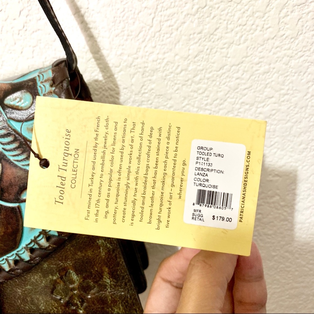 ⬇️ $140 | Patricia Nash Tooled Crossbody Bag. - Picture 3 of 7